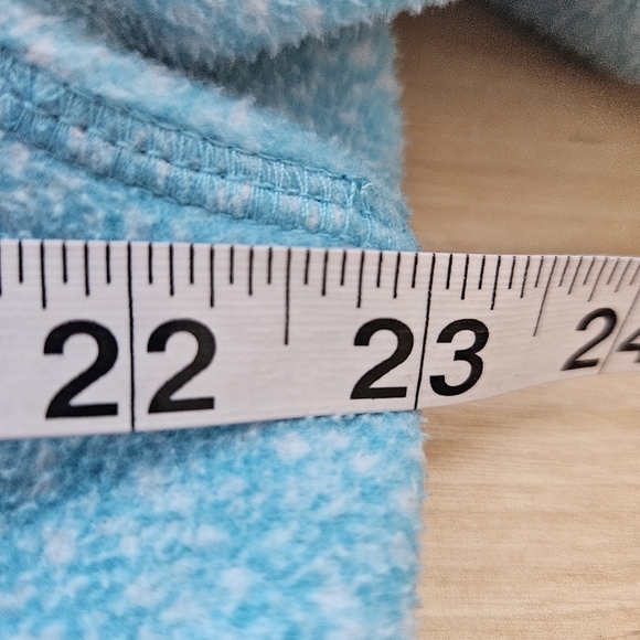 CHUBBIES Greetings From The Weekend 1/4 Zip Pullover Fleece Blue Small - Picture 5 of 8